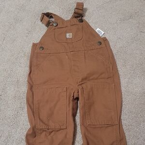 Carhartt Kids Tan Overalls